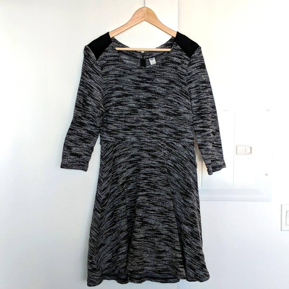 Old Navy Skater Sweater Dress SZ L